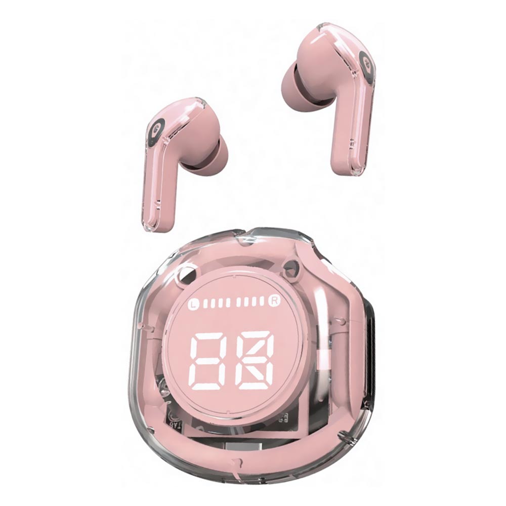 Fone de Ouvido Satellite AE-6216 TWS Earphones / Bluetooth - Rosa