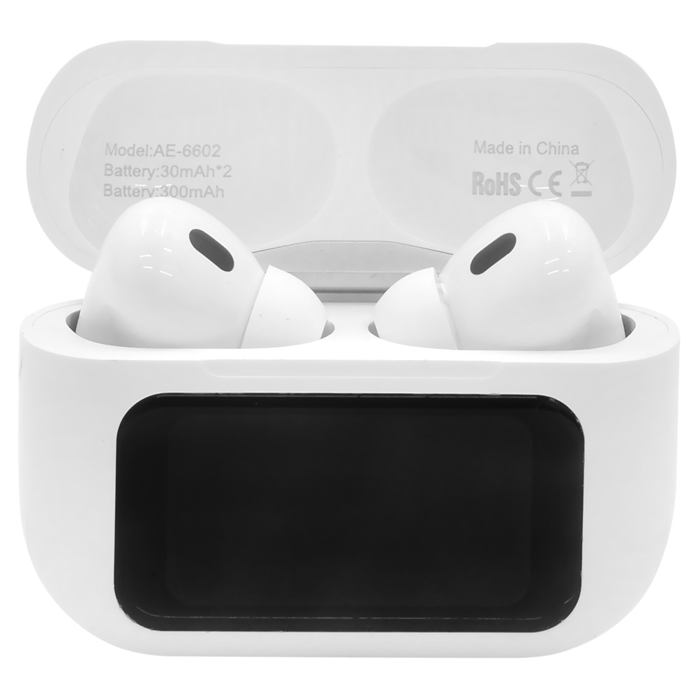 Fone de Ouvido Satellite AE-6602 TWS Earphones / Bluetooth - Branco