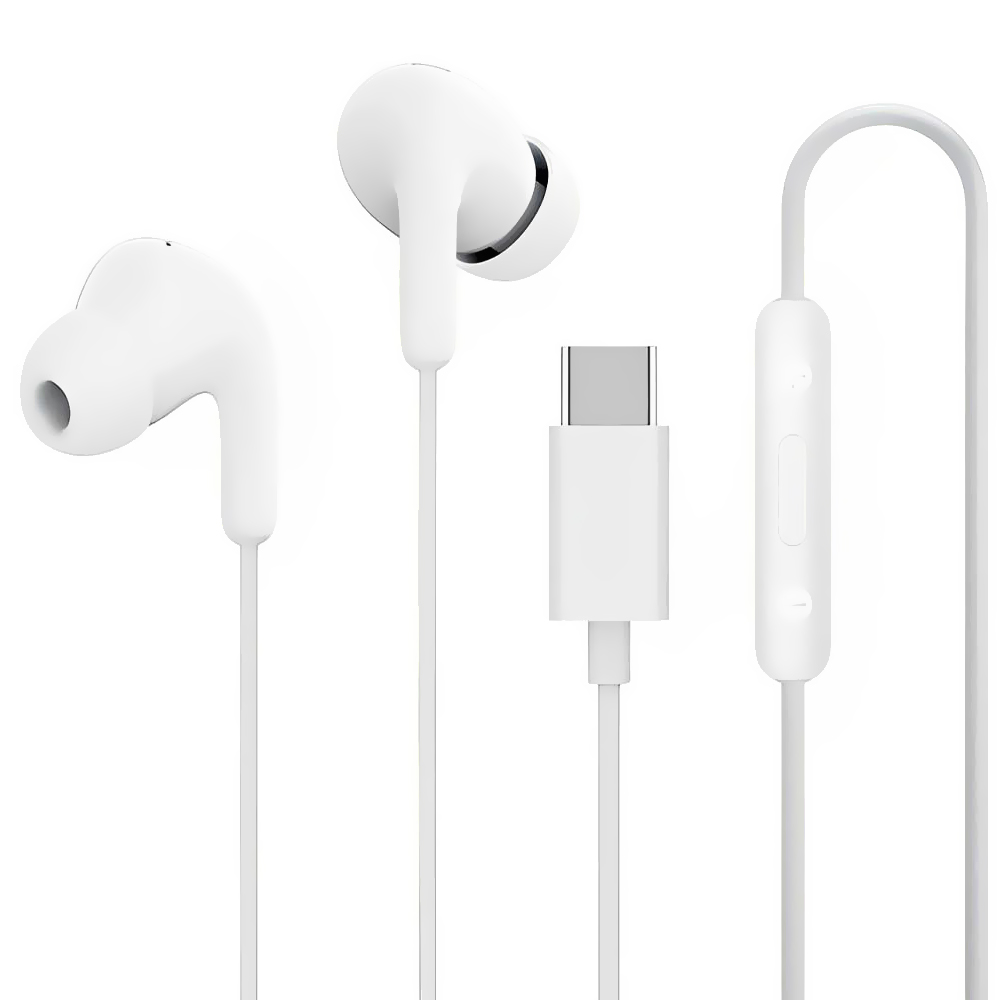 Fone de Ouvido Xiaomi Earphones / Com Fio - Branco (M2413E1)