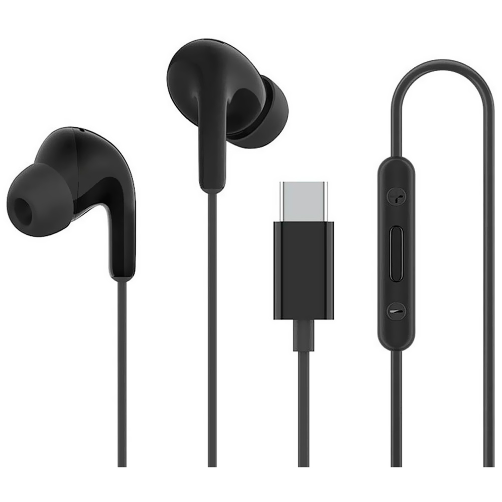 Fone de Ouvido Xiaomi Earphones / Com Fio - Preto (M2413E1)