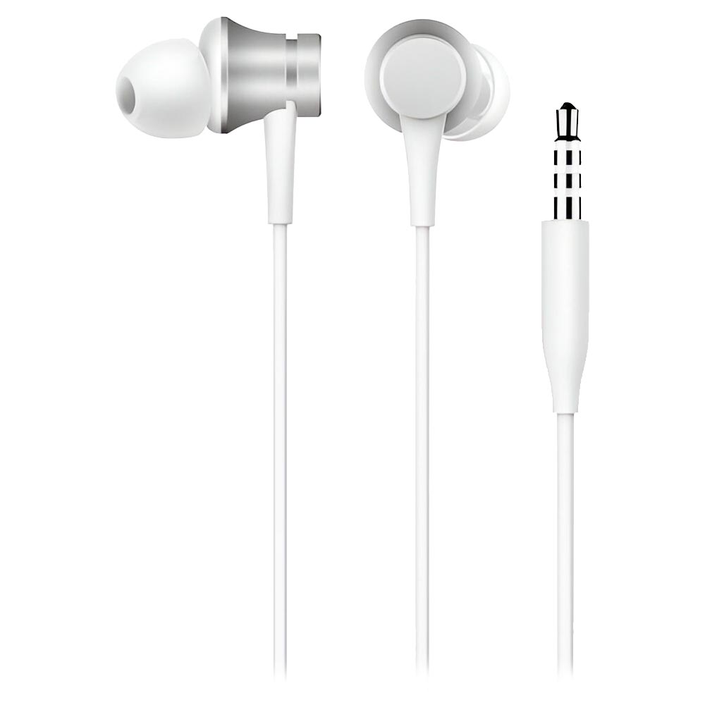 Fone de Ouvido Xiaomi Mi IN-EAR Basic Matte / Com Fio - Prata (ZBW4355TY)