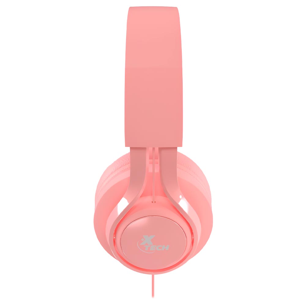 Fone de Ouvido Xtech XTH355 Cutie Kids / Com Fio - Rosa