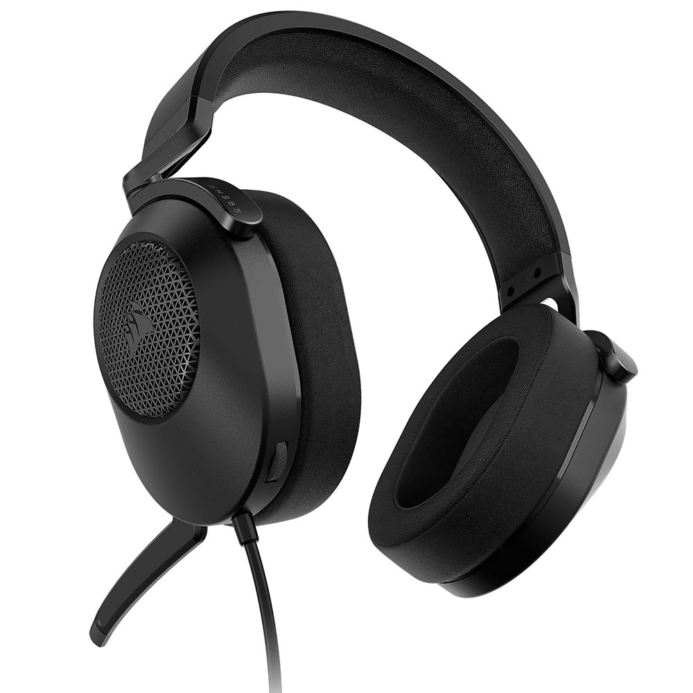 Fone Gamer Corsair Surround HS65 / Com Fio - Preto (CA-9011270-NA)