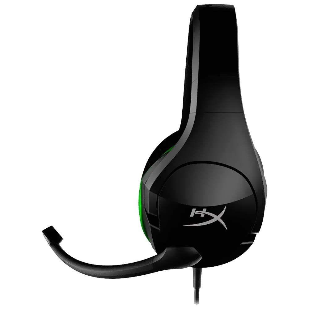 Fone Gamer Hyperx Cloudx Stinger Xbox / Com Fio - Preto / Verde (HX-HSCSX-BK/WW)