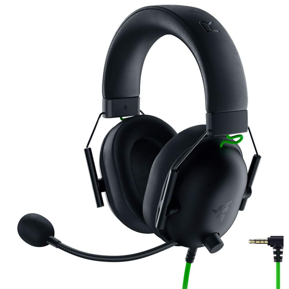 Fone Gamer Razer Blackshark V2 X / Com Fio - Preto (RZ04-03240100-R3U1)