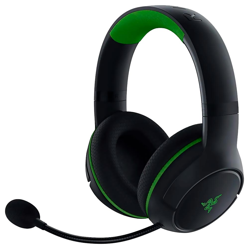 Fone Gamer Razer Kaira / Wireless - Preto / Verde (RZ04-03480100-R3U1)