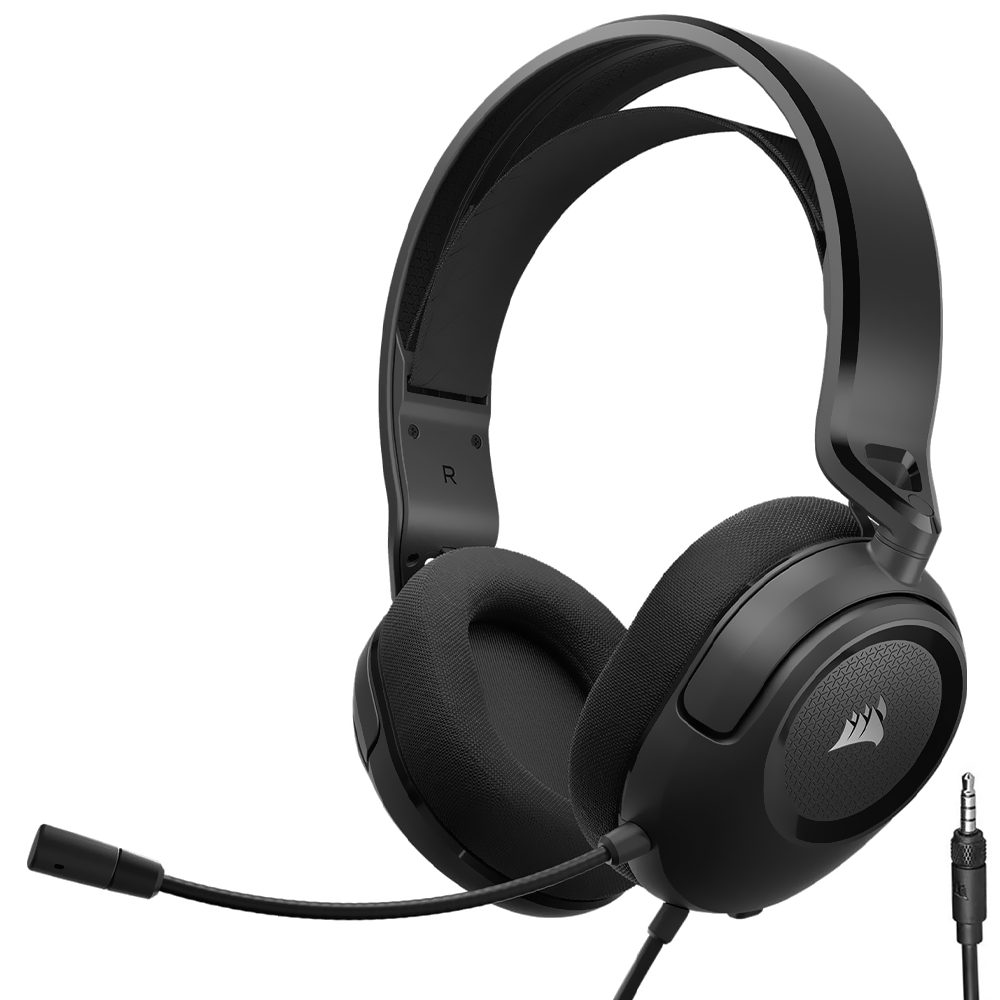 Headset Gamer Corsair HS35 Surround V2 / Com Fio - Preto (CA-9011386-NA)