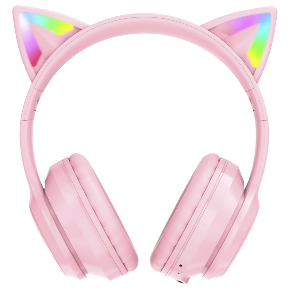 Headset Gamer Onikuma B90 Professional RGB / Bluetooth - Rosa