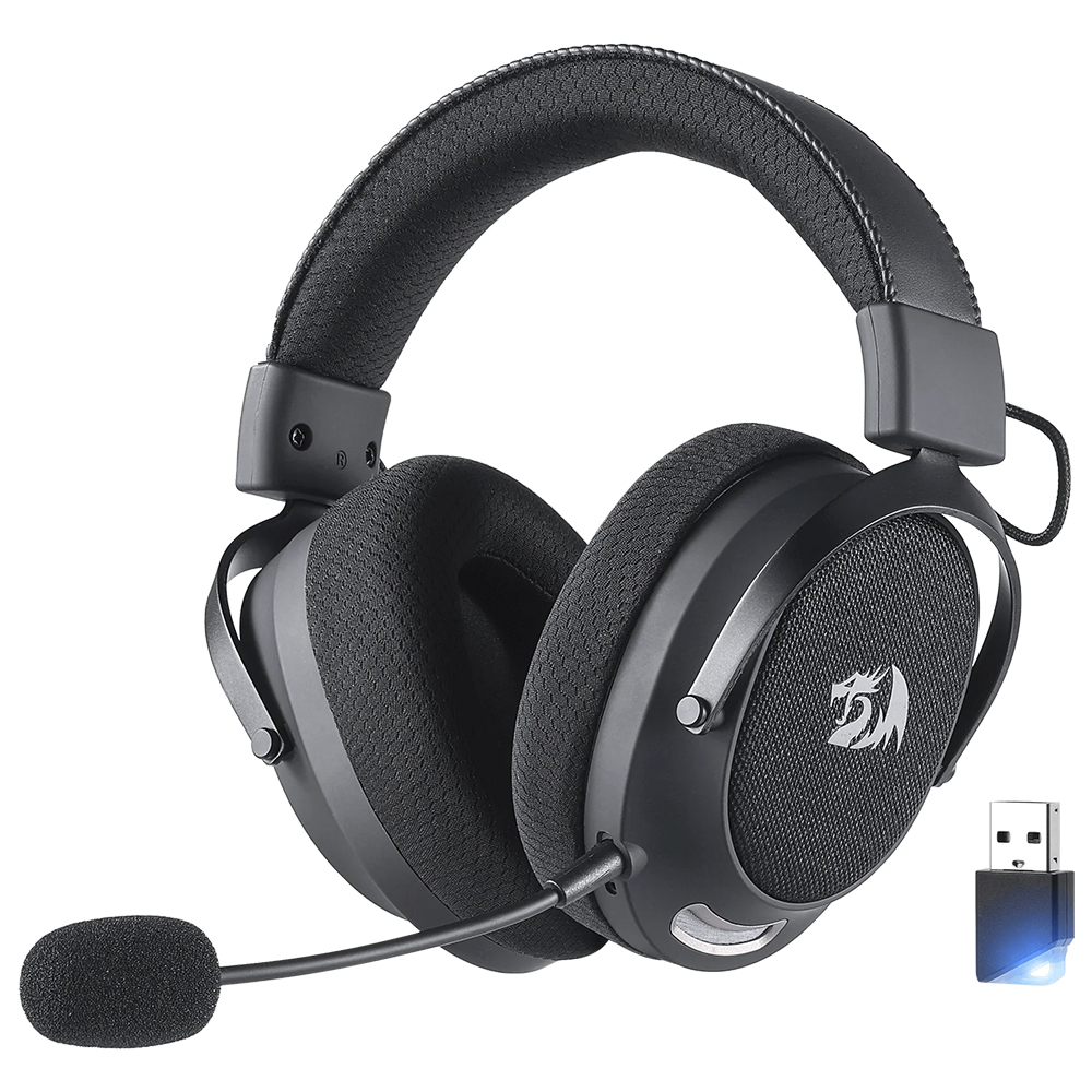 Headset Gamer Redragon H858 Arrow Pro Carbon / Wireless - Preto