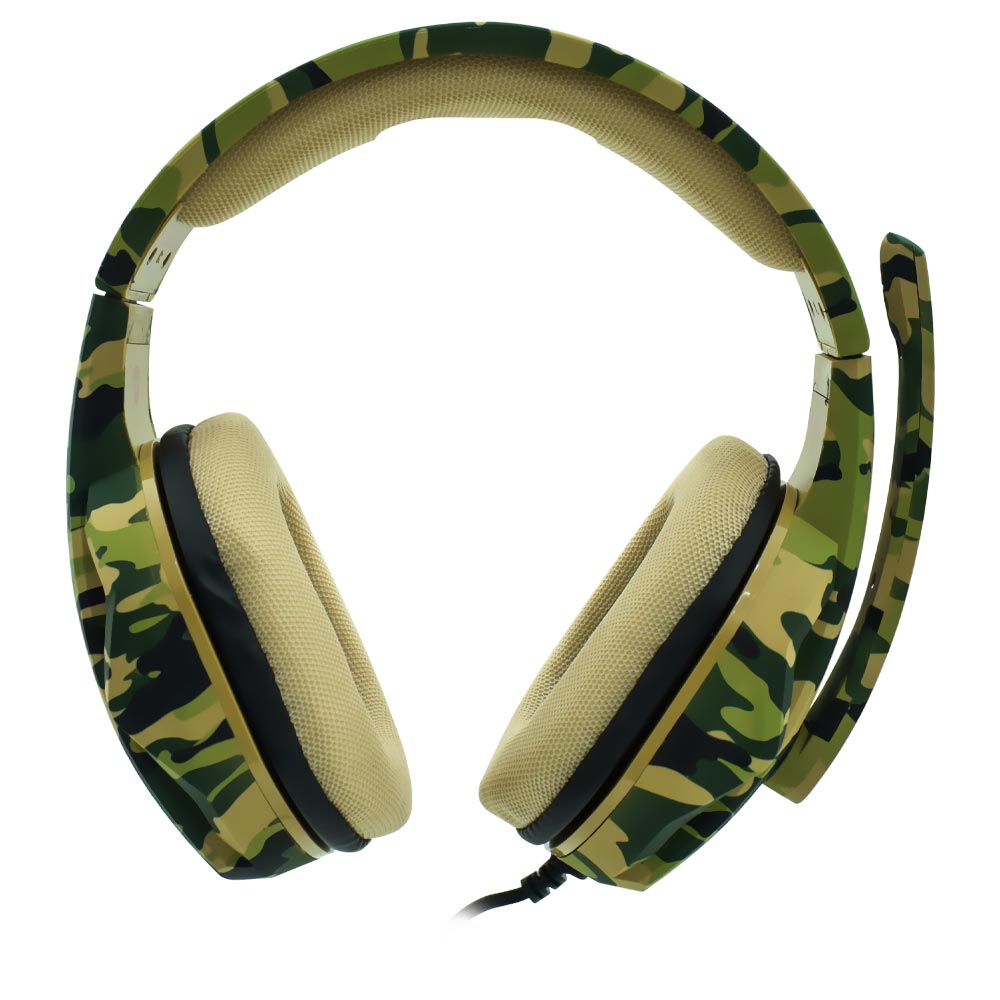 Headset Gamer Satellite AE-366C Com Fio - Camuflado
