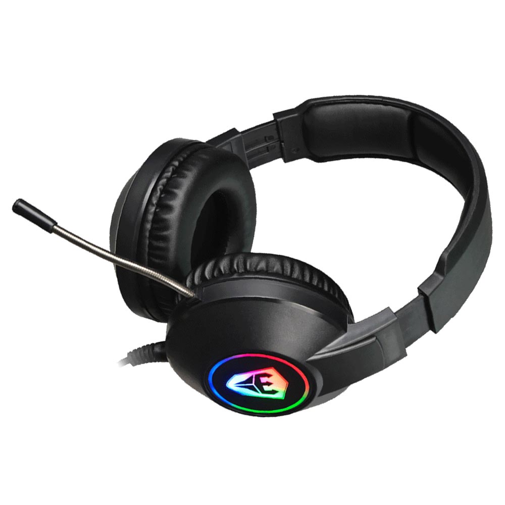 Headset Gamer Satellite GH-331 RGB / Com Fio - Preto