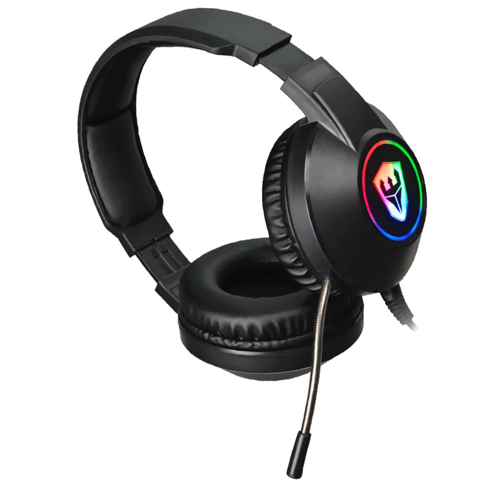 Headset Gamer Satellite GH-331 RGB / Com Fio - Preto