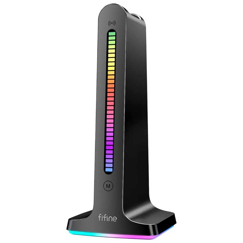 Suporte de Fone Fifine S3 Ampligame RGB - Preto