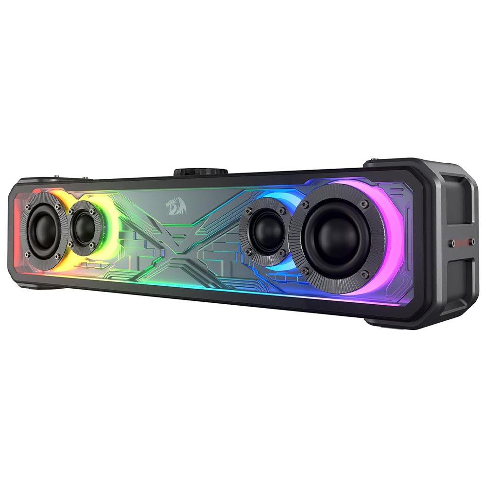 Soundbar Redragon GS817 Surge Bluetooth / RGB - Preto