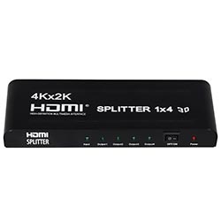 HUB SPLITTER 4 PORTAS HDMI 1X4 UHD 4K/2K 3D 