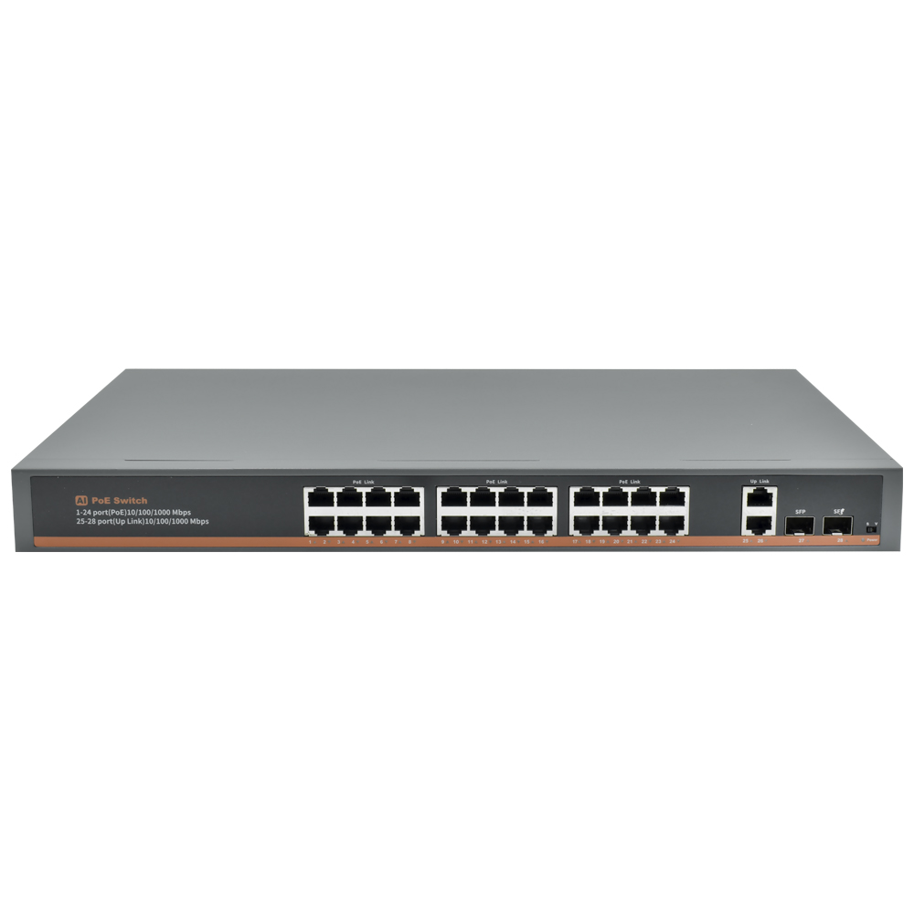Hub Switch G2422GB 24 Portas / AI Poe / 400W - 10/100/1000MBPS