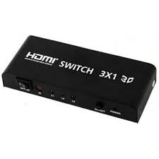 HUB Switch HDMI 3x1 Satellite A-HD03 3D Full HD 1080
