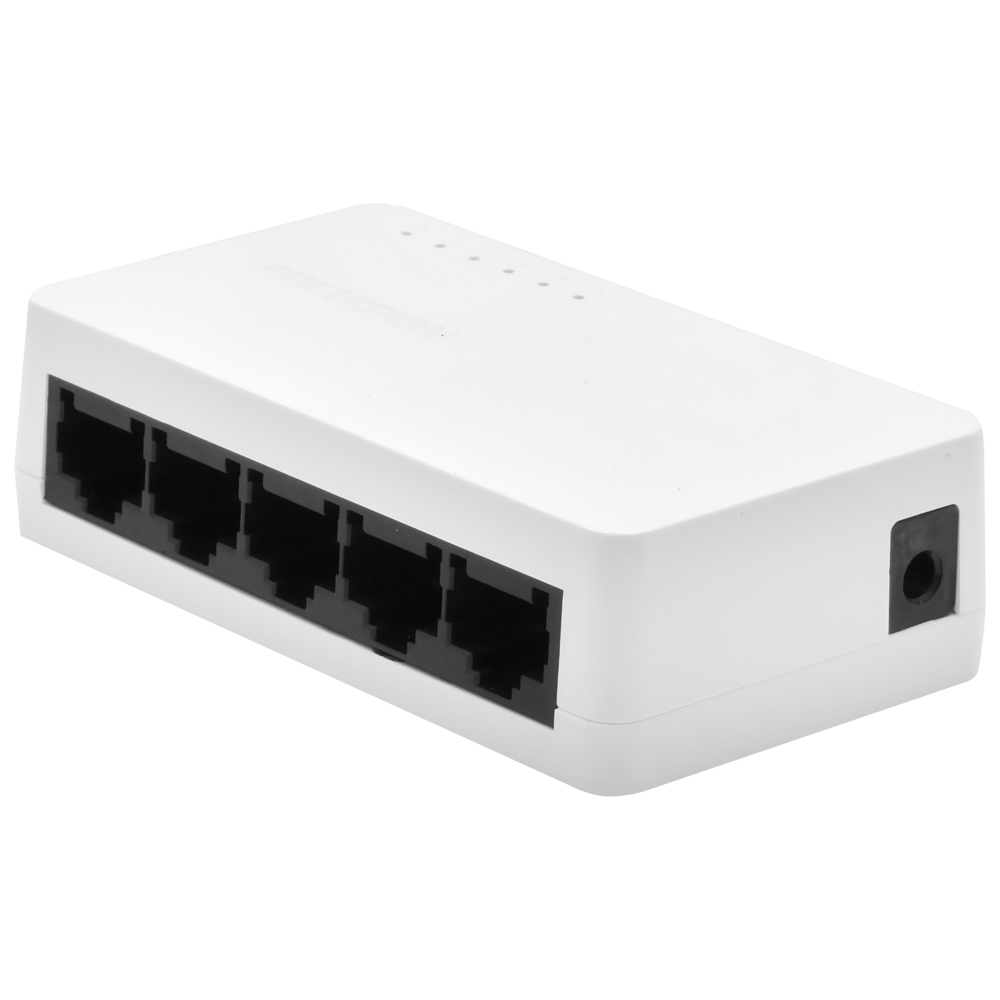 Hub Switch Hikvision DS-3E0505D-O 5 Portas / 10/100/1000MBPS