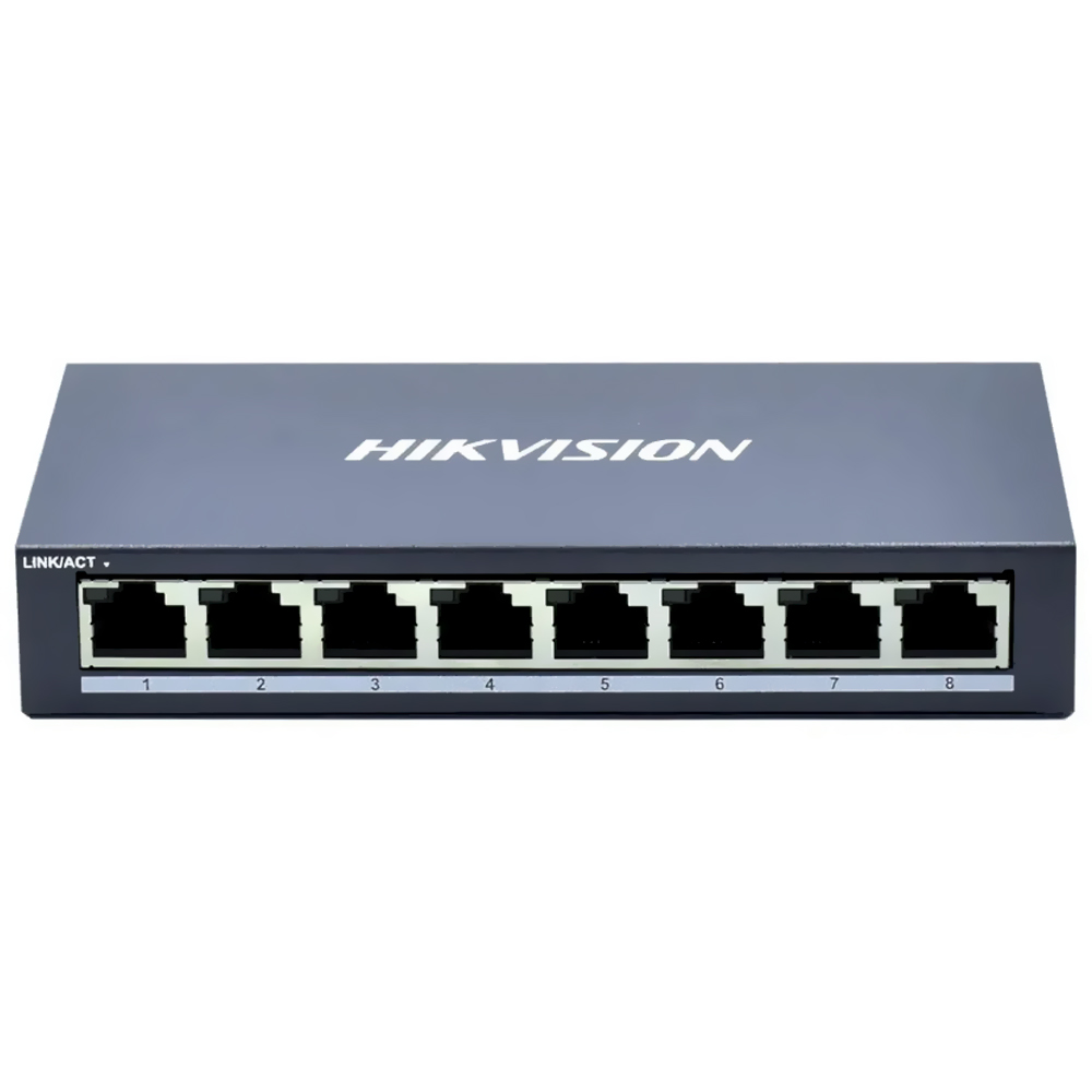Hub Switch Hikvision DS-3E0508-O 8 Portas / 10/100/1000MBPS