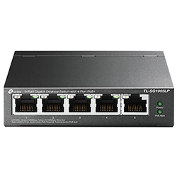 Hub Switch Tp-link TL-SG1005LP 5 Portas - 10/100/1000Mbps
