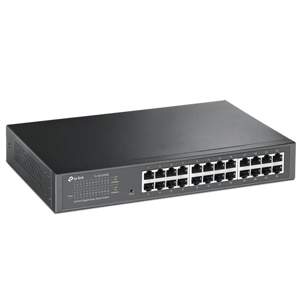 Hub Switch Tp-link TL-SG1024DE Smart Switch 24 Portas - 10/100/1000Mbps