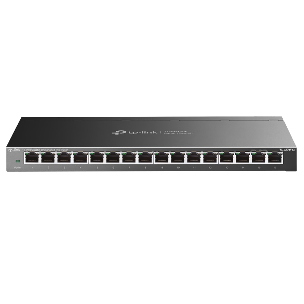 Hub Switch Tp-link TL-SG116E 16 Portas - 10/100/1000Mbps