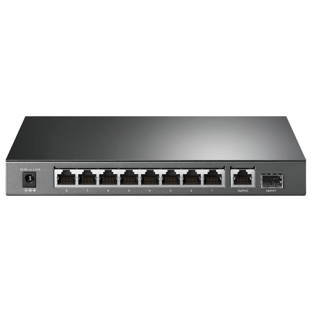 Hub Switch Tp-link TL-SG1210MPE Easy Smart 10 Portas Gigabit / 8 Portas Poe+ 123W - 10/100/1000Mbps