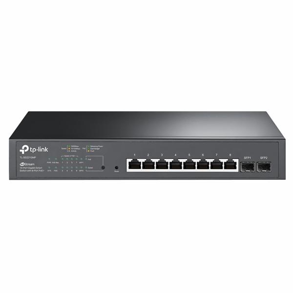 Hub Switch Tp-link TL-SG2210MP 10 Portas / 8 Port POE+ 2SFP - 10/100/1000Mbps