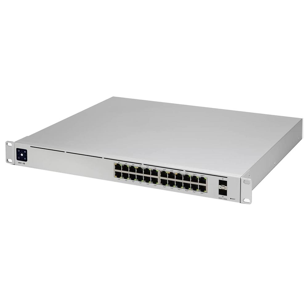 Hub Switch Ubnt USW-24-BR Unifi Gigabit 24 Portas / RJ-45 / 2P / 1G / SFP / 120W