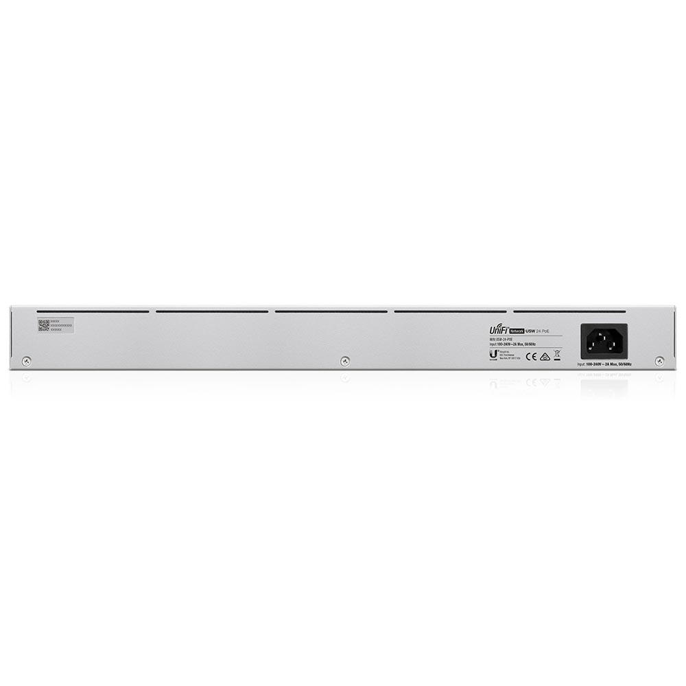 Hub Switch Ubnt USW-24-BR Unifi Gigabit 24 Portas / RJ-45 / 2P / 1G / SFP / 120W
