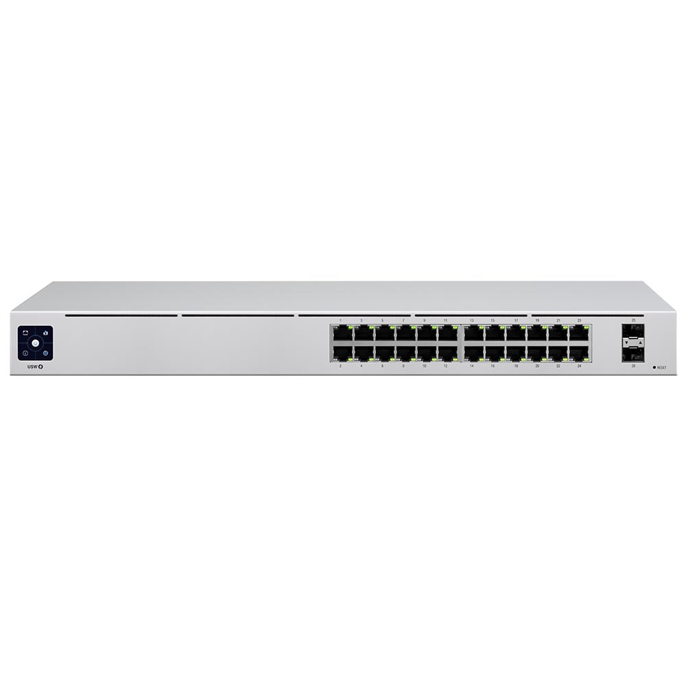 Hub Switch Ubnt USW-24-POE-BR Unifi Gigabit 24 Portas / RJ-45 / 2P / SFP / 95W