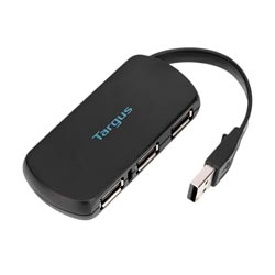 Hub USB 2.0 Targus 4 ACH114US 4 Portas - Preto