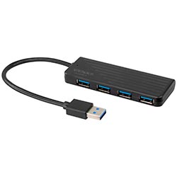 Hub USB 3.0 Satellite A-HUB14 4 Portas - Preto