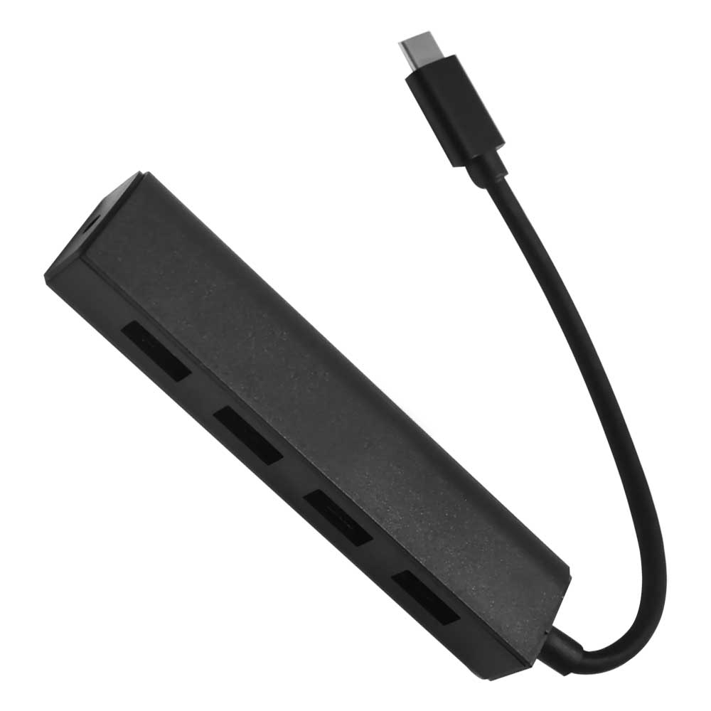 Hub USB-C 3.0 Satellite A-HUB15 4 Portas - Preto