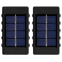 Lâmpada LED Satellite A-FL1010 Solar - Preto (Kit com 2)