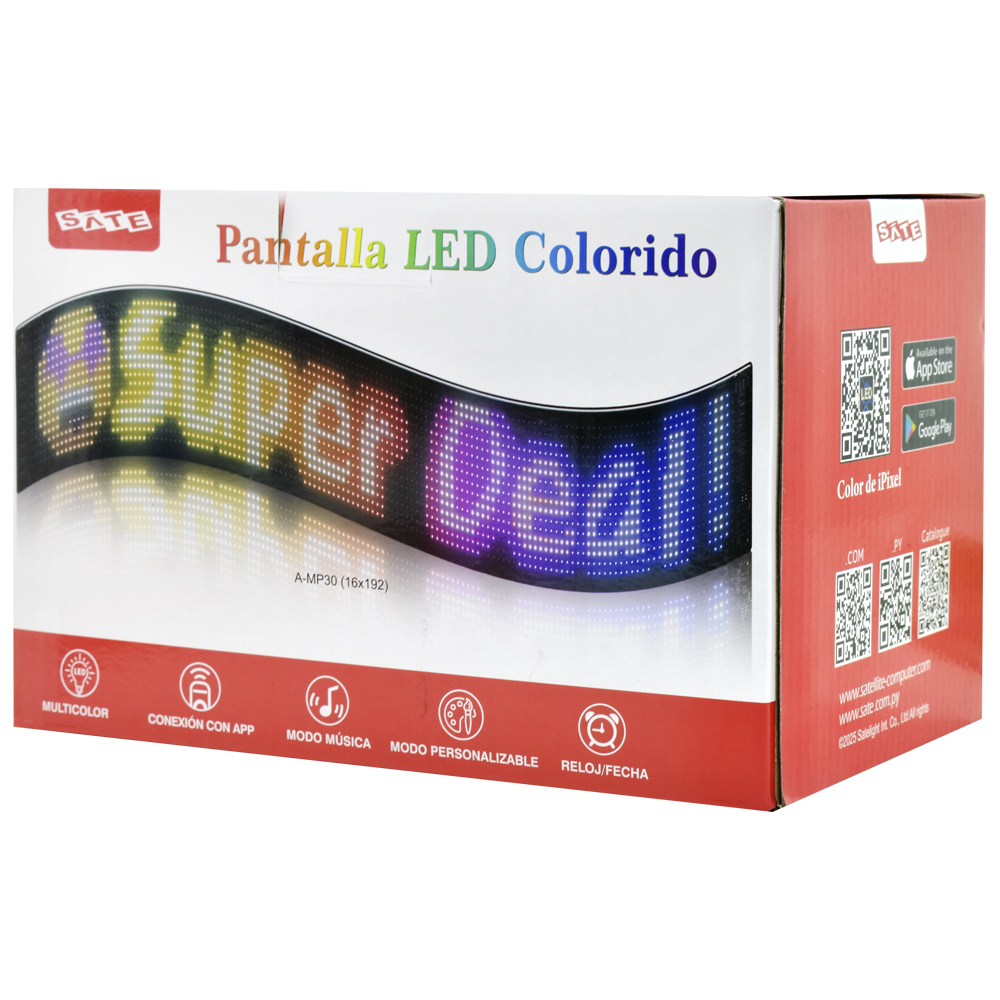 Painel LED Satellite A-MP29 RGB - 16X144-192X1330MM