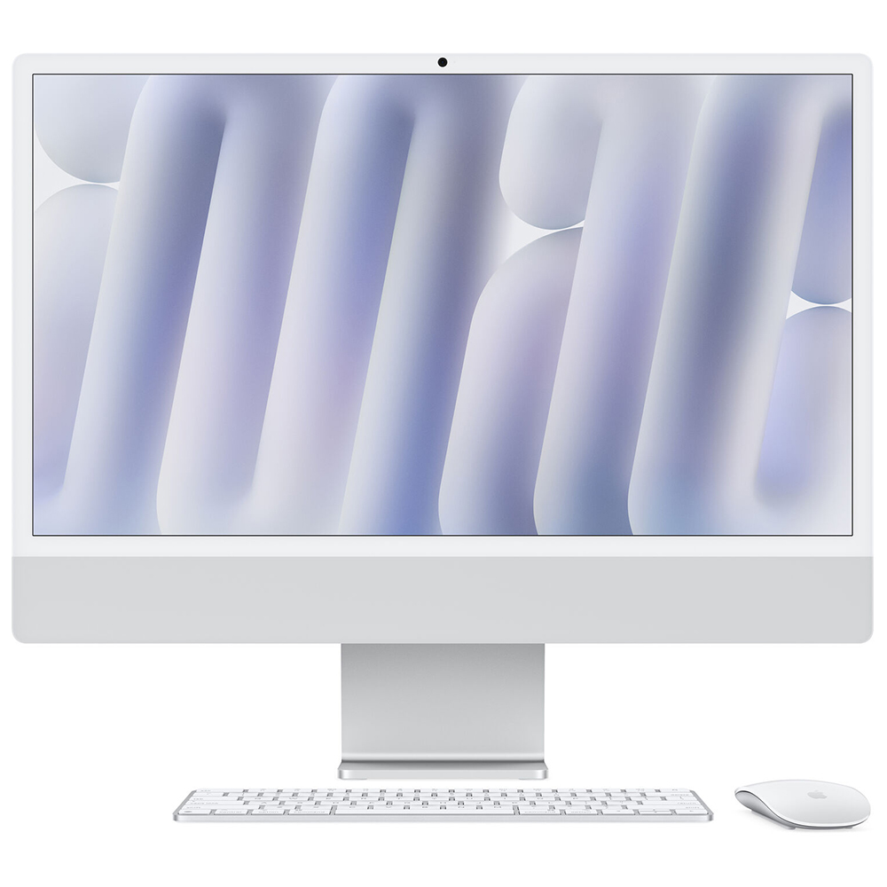Apple iMac MCR24LL/A M4 Tela 24" / 24GB de RAM / 512GB SSD - Prata