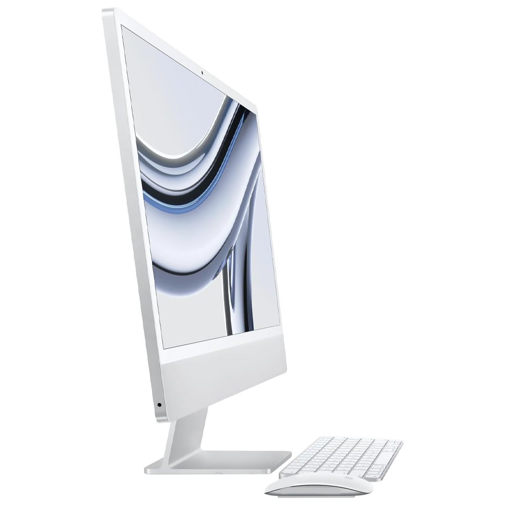 Apple iMac MQRJ3LL/A M3 Tela 24" / 8GB de RAM / 256GB SSD - Silver (2023)