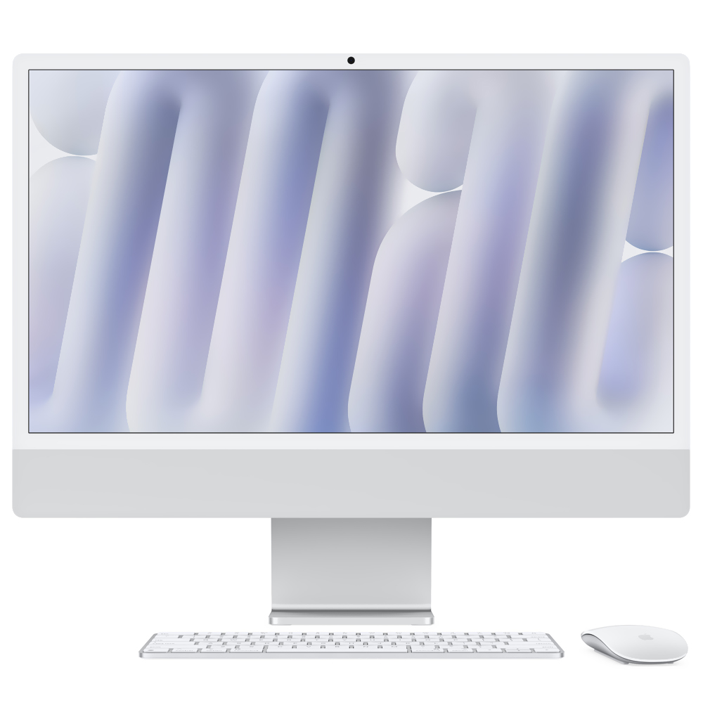 Apple iMac MWUC3LL/A M4 Tela 24" / 16GB de RAM / 256GB SSD - Silver