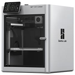 Impressora 3D Bambu Lab PF001-P X1-Carbon / Bivolt - Cinza