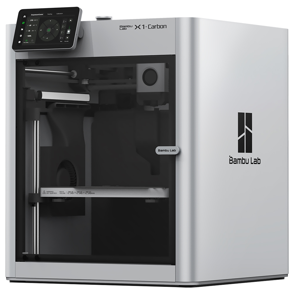 Impressora 3D Bambu Lab PF001-P X1-Carbon / Bivolt - Cinza
