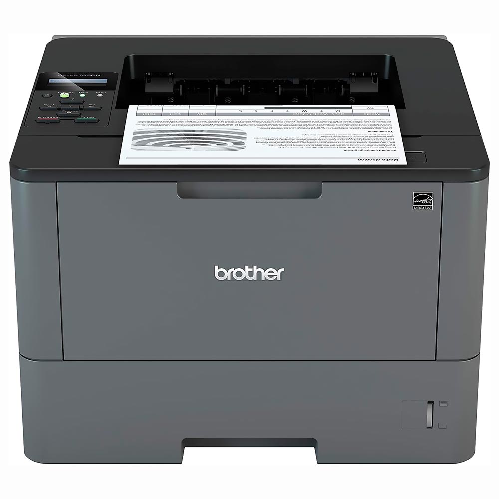 IMPRESSORA BROTHER LASER MONOCROMATICA HL-L5100DN WIRELESS 220V  PRETO