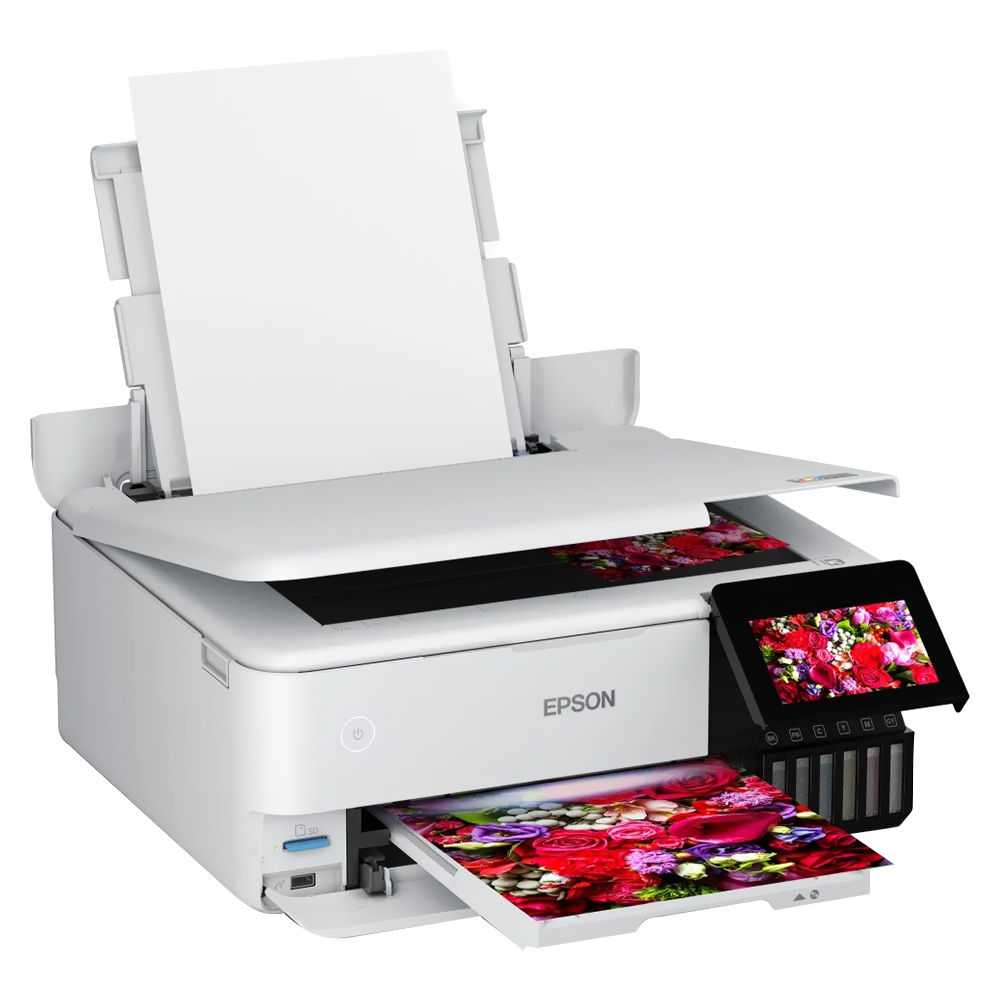Impressora Epson L8160 EcoTank Wi-Fi / 220V - Branco