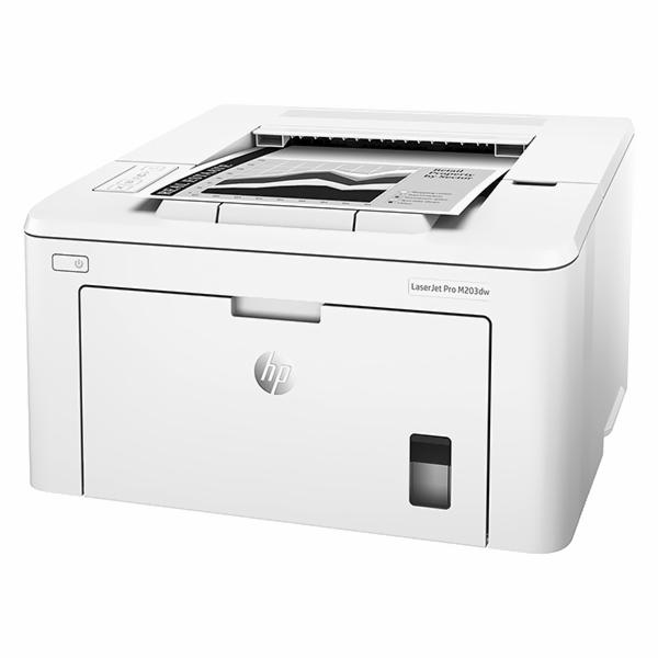 Impressora HP LaserJet M203DW Wi-Fi / 220V - Branco 