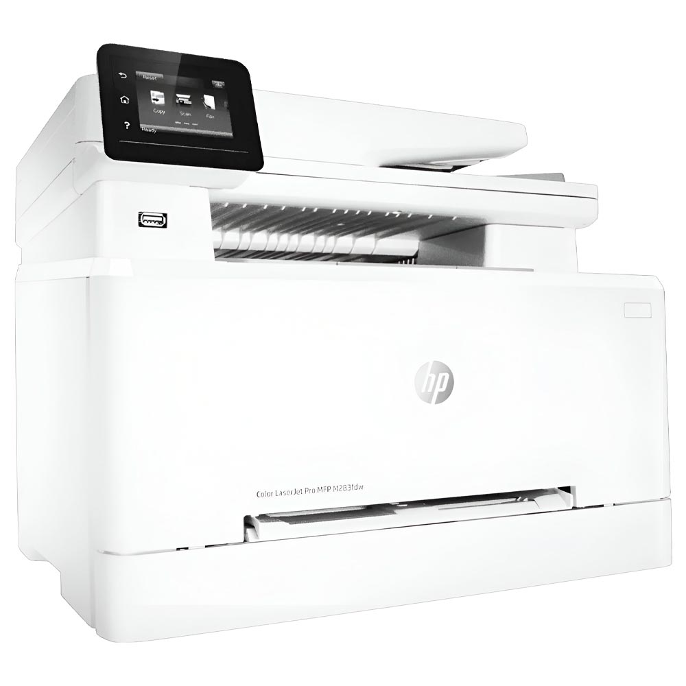 Impressora HP Laserjet Pro Color M283FDW Wifi / 110V - Branco