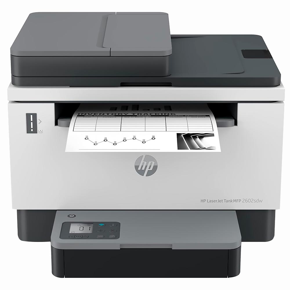 Impressora HP Laserjet Tank MFP 2602SDW Wifi / 110V - Branco