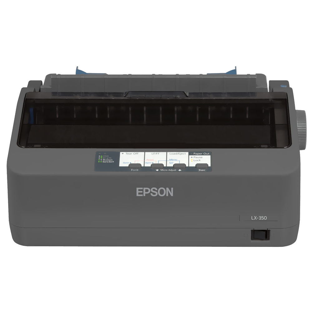 Impressora Matricial Epson LX-350 / 220V - Preto (Rec)