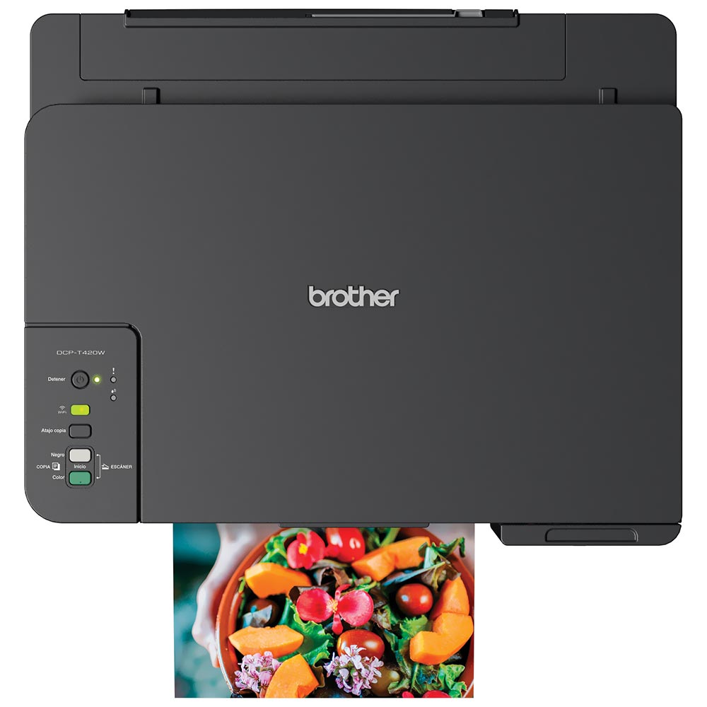 Impressora Multifuncional Brother DCP-T420W Wi-Fi / 220V - Preto 