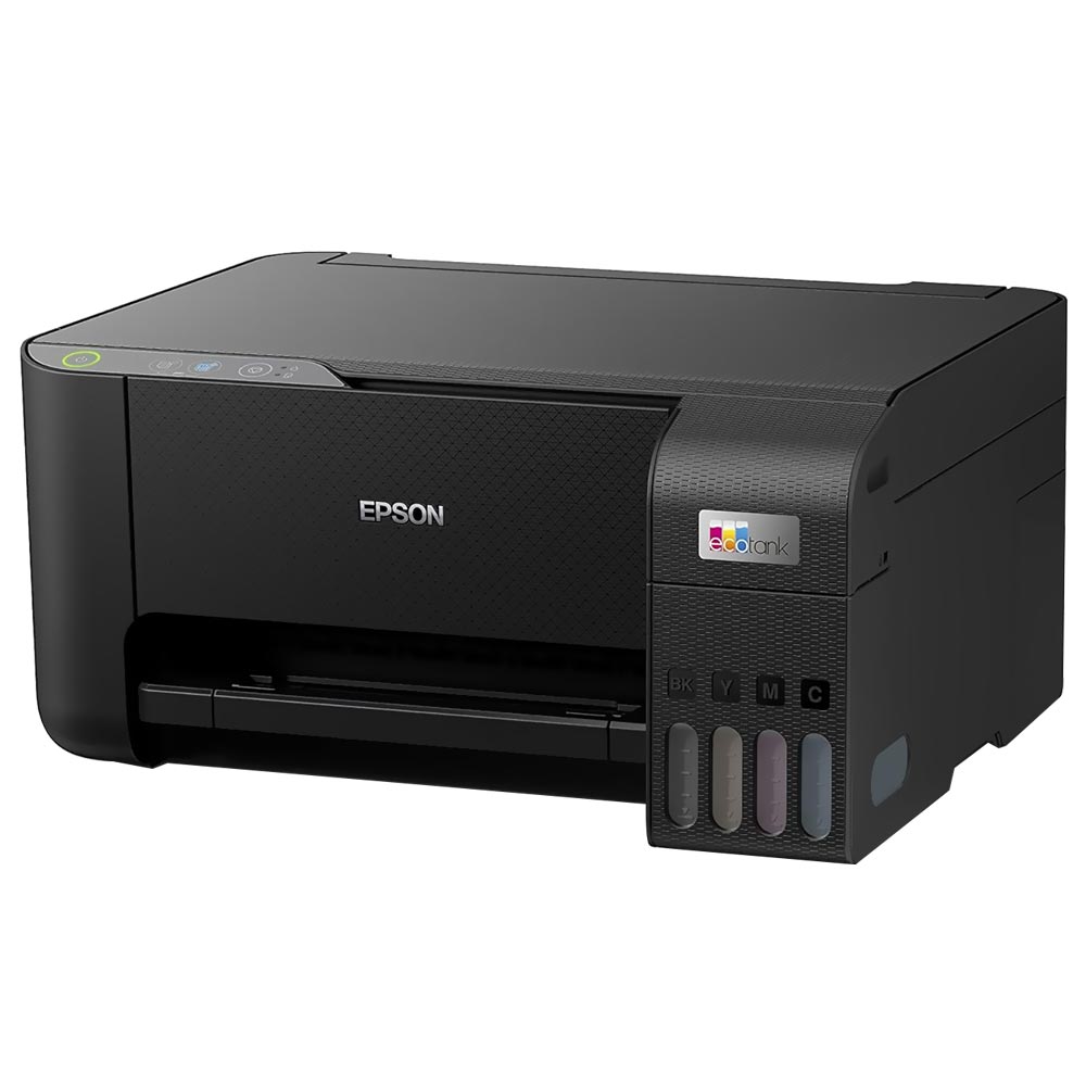 Impressora Multifuncional Epson EcoTank L3210 Bivolt - Preto