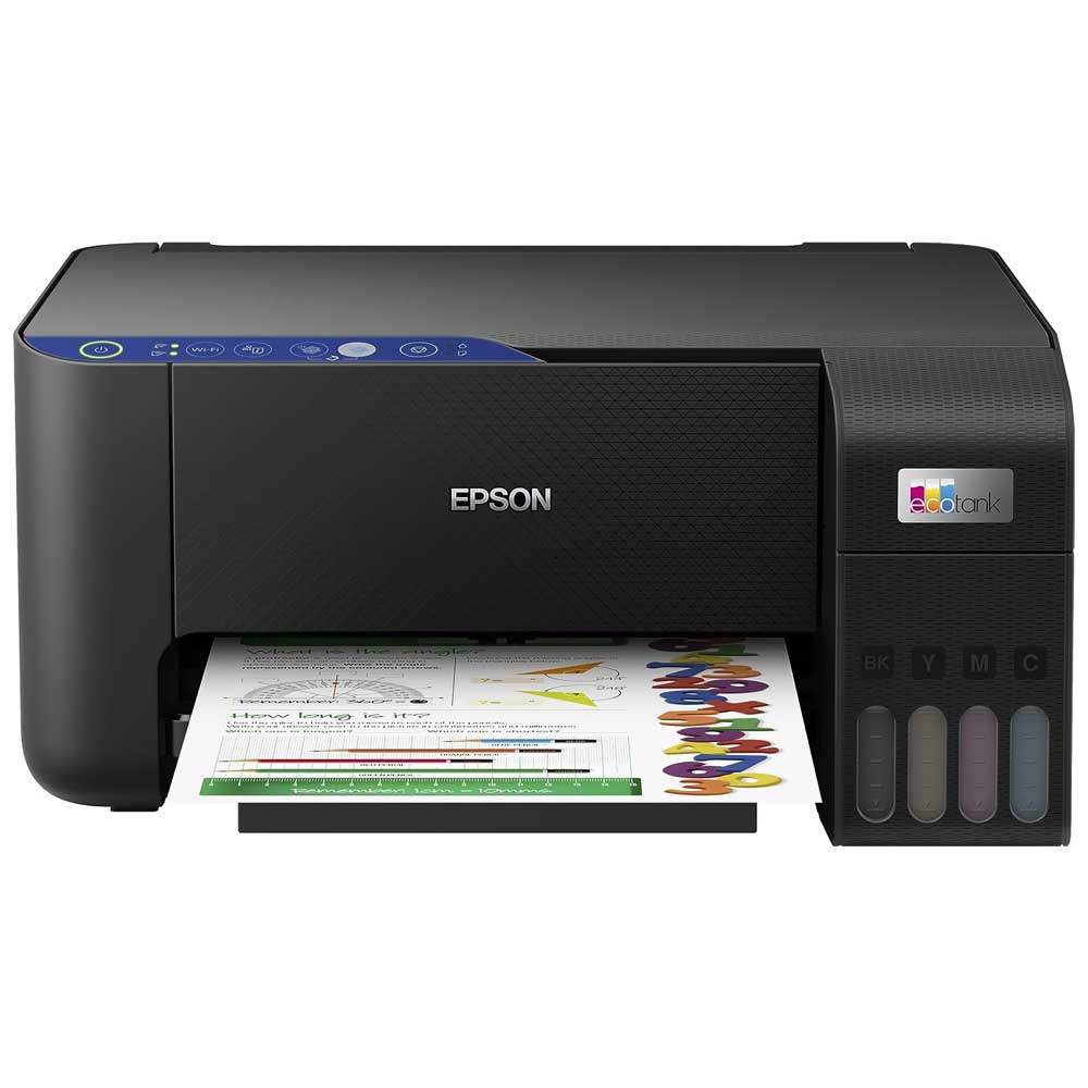 Impressora Multifuncional Epson L3251 EcoTank Wifi / 220V - Preto